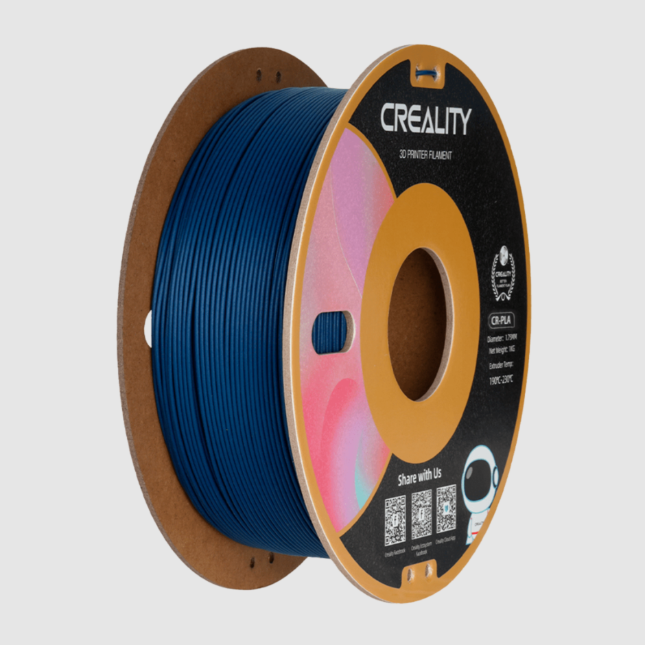 Filamento CR‑PLA 1.75mm Azul Marino Mate – Creality