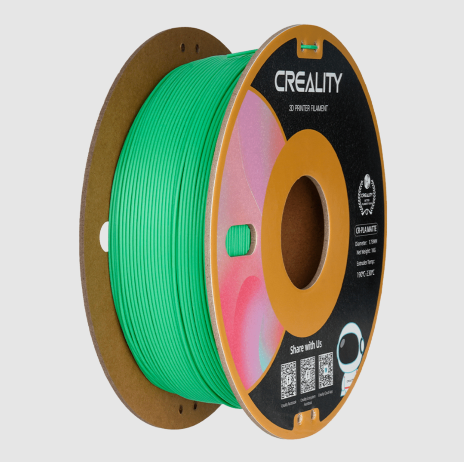 Filamento CR‑PLA 1.75mm Verde Mate – Creality