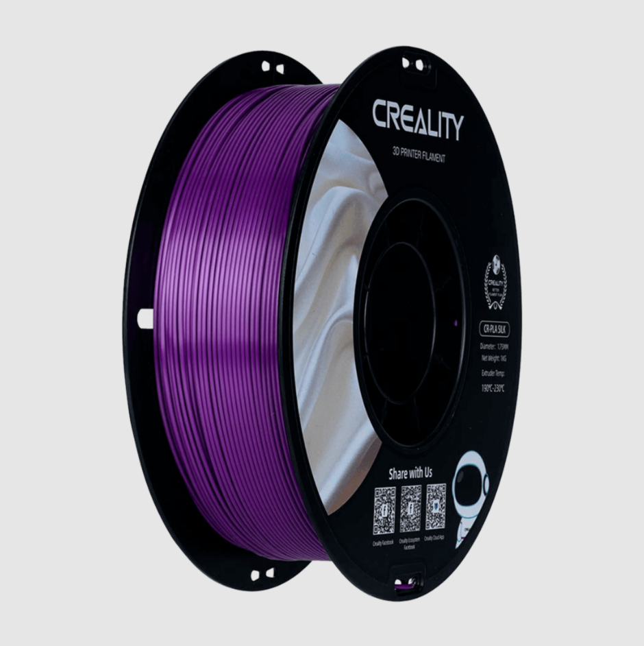 Filamento CR‑PLA SILK 1.75mm Morado – Creality