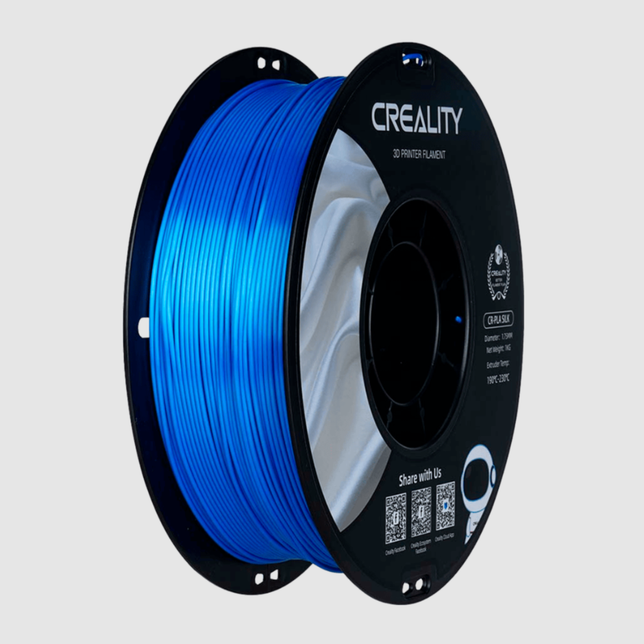 Filamento CR‑PLA SILK 1.75mm Azul – Creality
