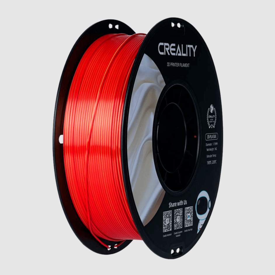 Filamento CR‑PLA SILK 1.75mm Rojo Dorado – Creality