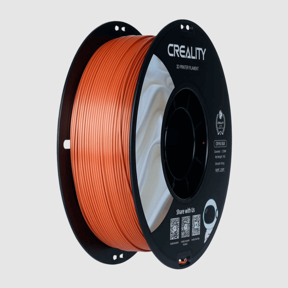 Filamento CR‑PLA SILK 1.75mm Cobre Rojo – Creality