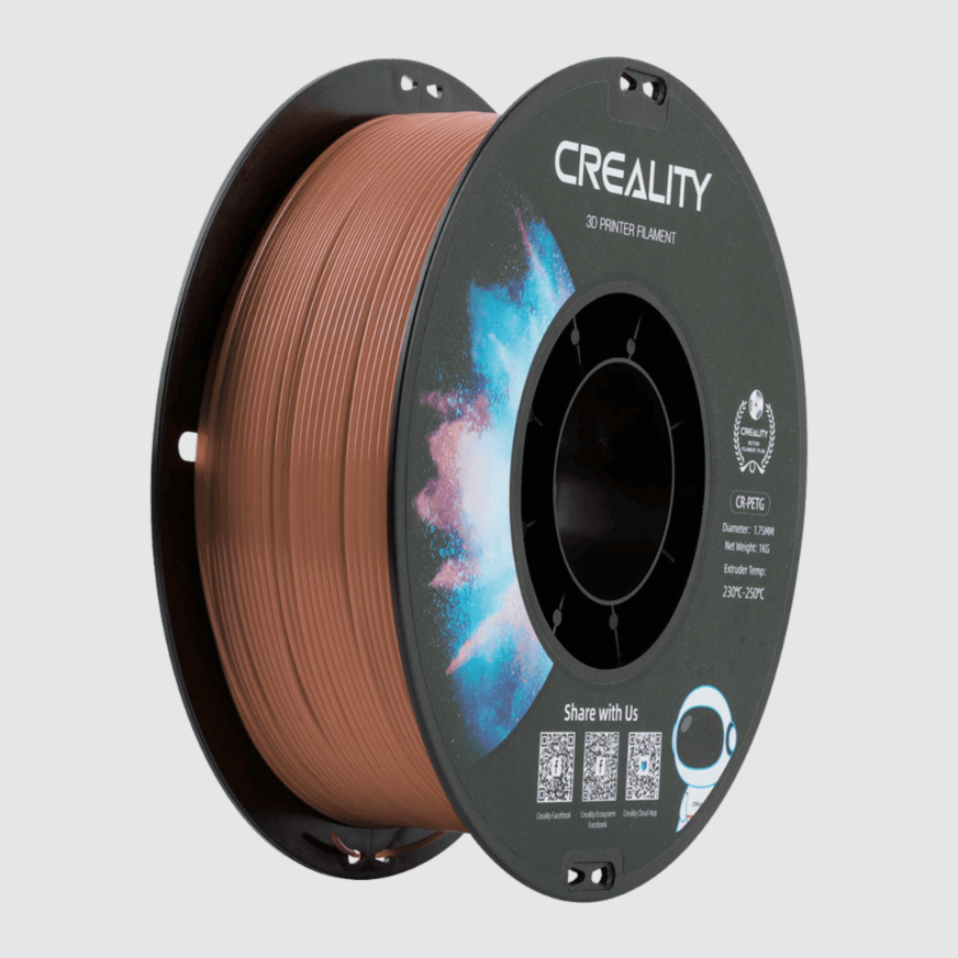 Filamento CR‑PETG 1.75mm Cafe – Creality