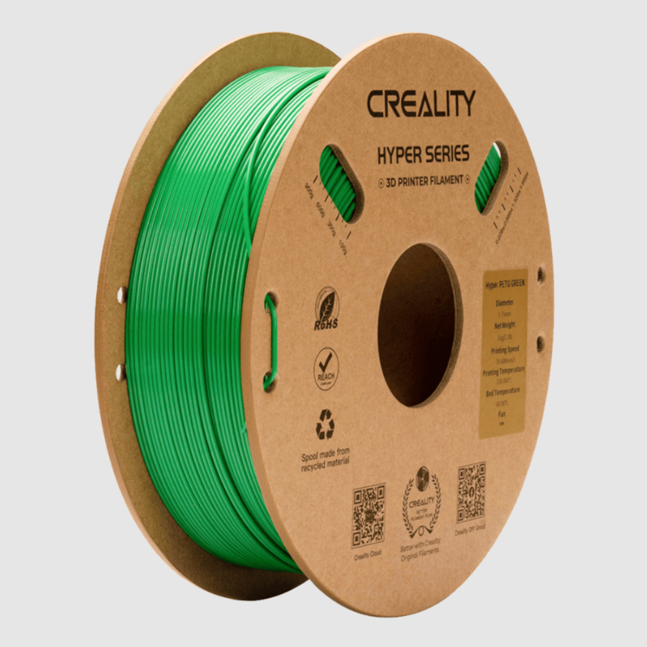 Filamento Hyper PETG 1.75mm Verde – Creality