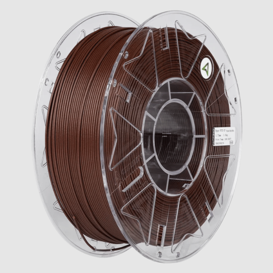 Filamento Hyper PETG‑CF 1.75mm Cafe Caramelo – Creality