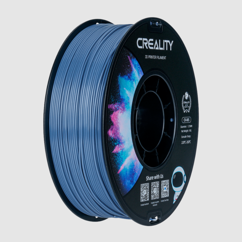 Filamento CR‑ABS 1.75mm Gris – Creality