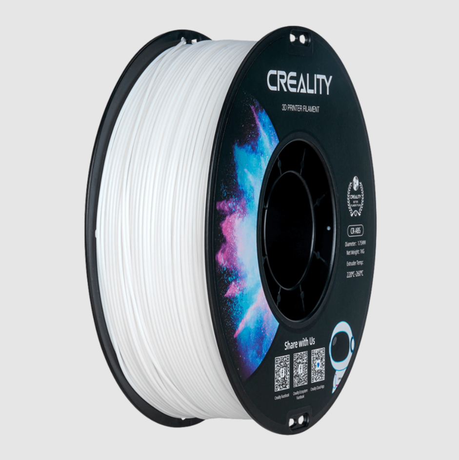 Filamento CR‑ABS 1.75mm Blanco – Creality