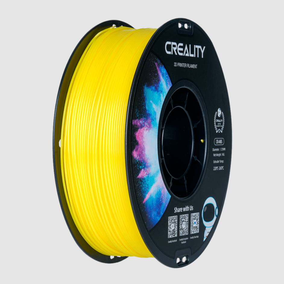 Filamento CR‑ABS 1.75mm Amarillo – Creality
