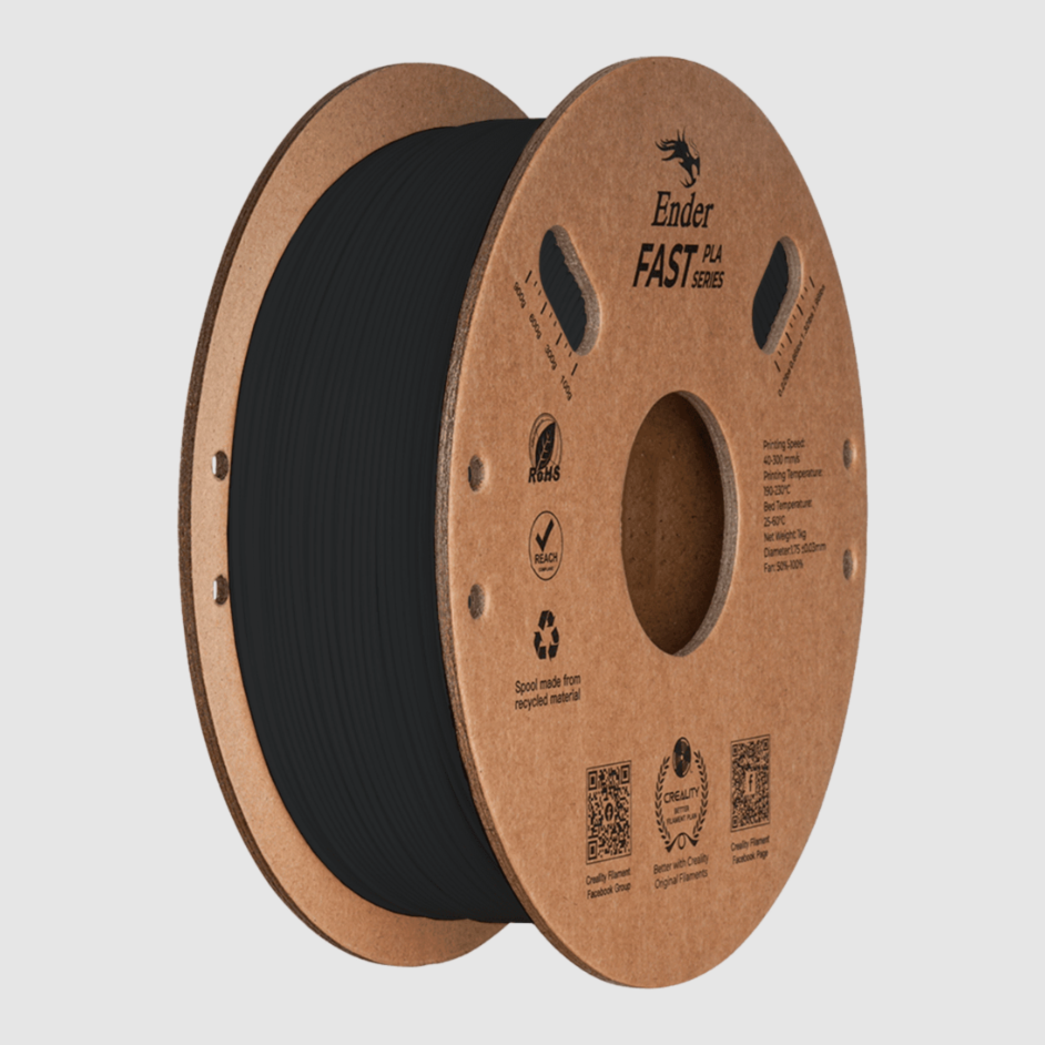 Filamento Ender Fast PLA 1.75mm Negro – Creality
